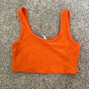 Terry Cloth H&M top!🍊